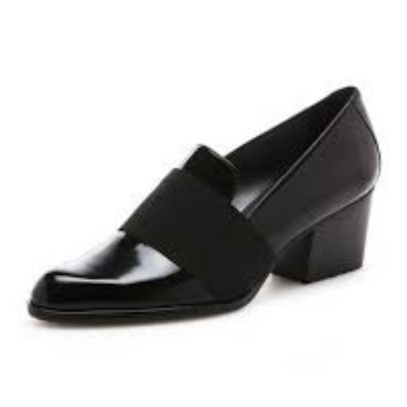 Stuart Weitzman Black Zoliver Band Loafers - Picture 4 of 4